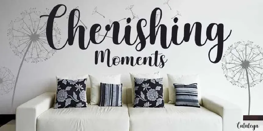 Cherishing Moments Free Download font