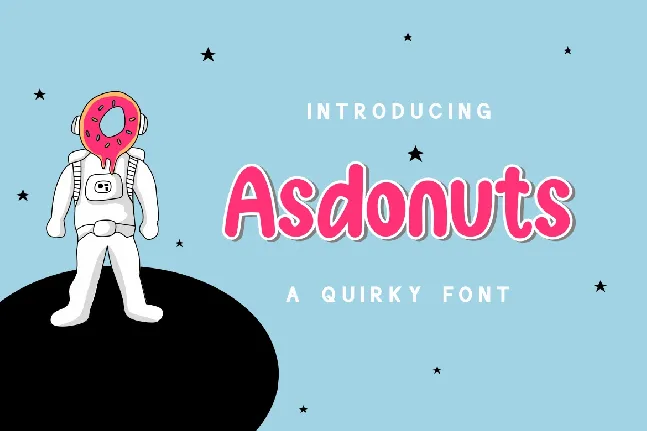 Asdonuts font