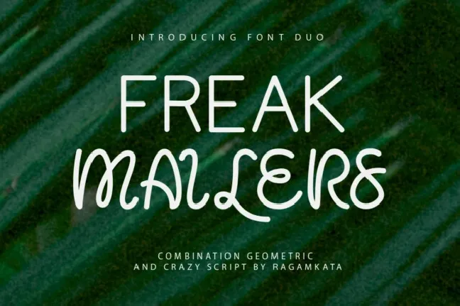 Freak Mailers font