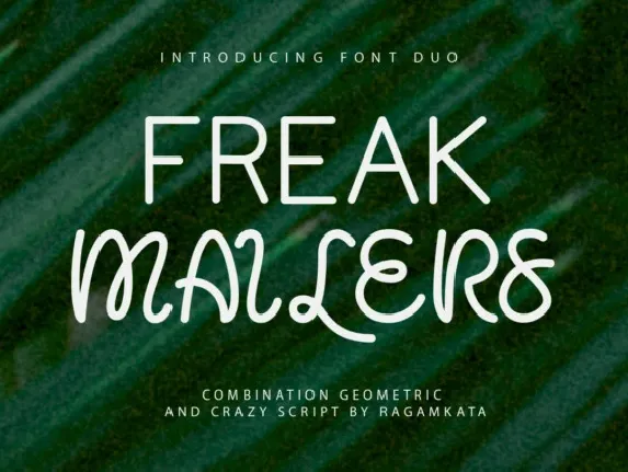 Freak Mailers font