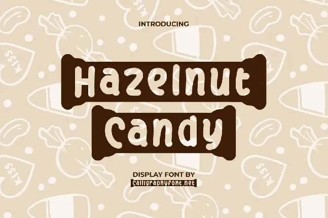 Hazelnut CandyDemo font