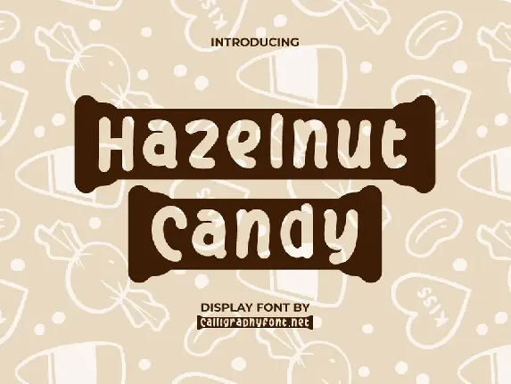 Hazelnut CandyDemo font