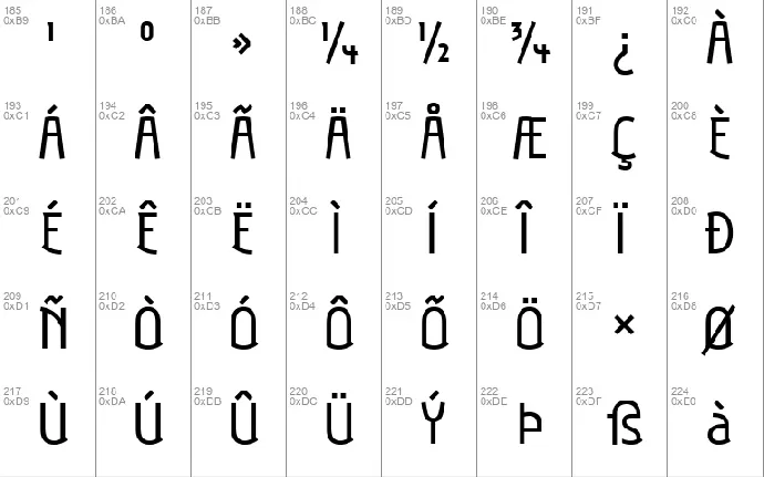 Aubrey font