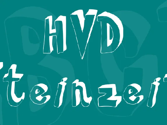 HVD Steinzeit font