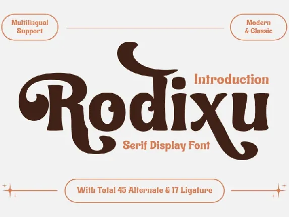 Rodixu font