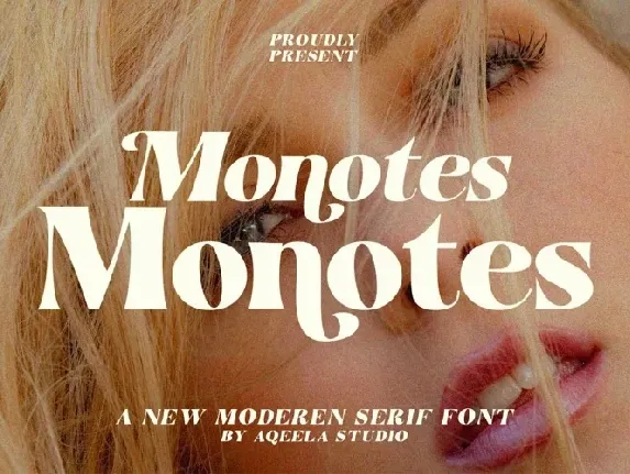 Monotes font