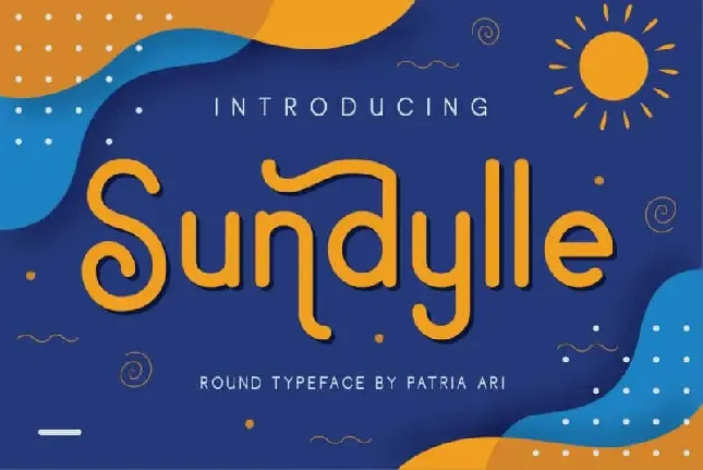 Sundylle Sans Serif font