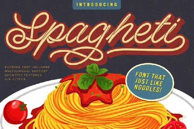 Spagheti Script font