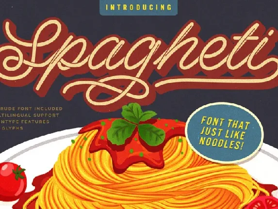 Spagheti Script font