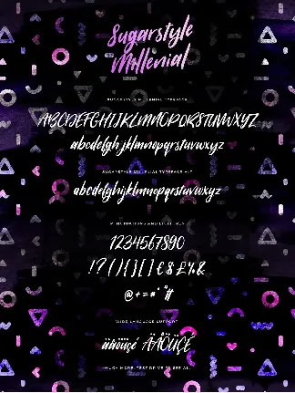 Sugarstyle Millenial Script font