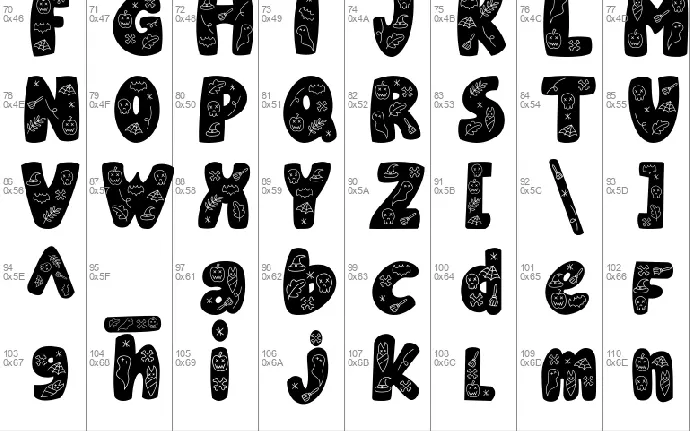 Ghostyboo font