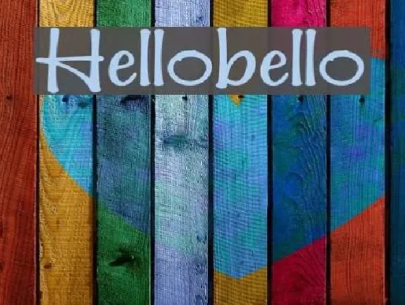 Hellobello! Family font