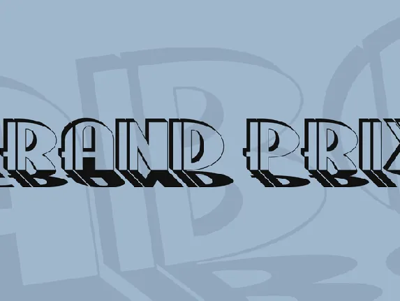 Grand Prix font