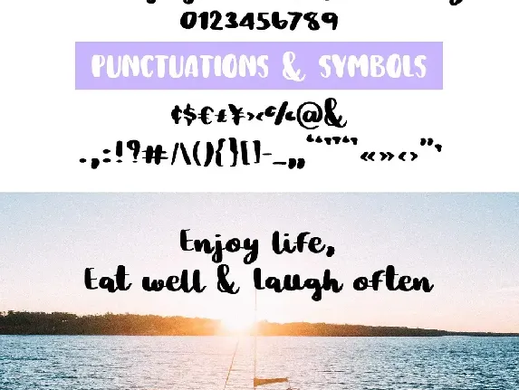 Maaria Brush font