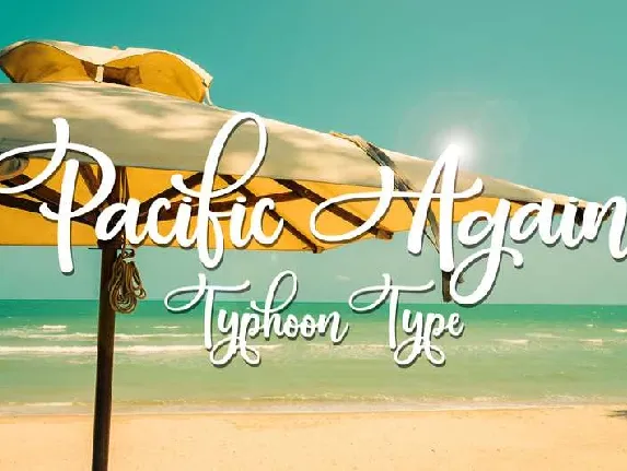 Pacific Again Free Download font