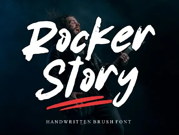 Rocker Story - Personal Use font