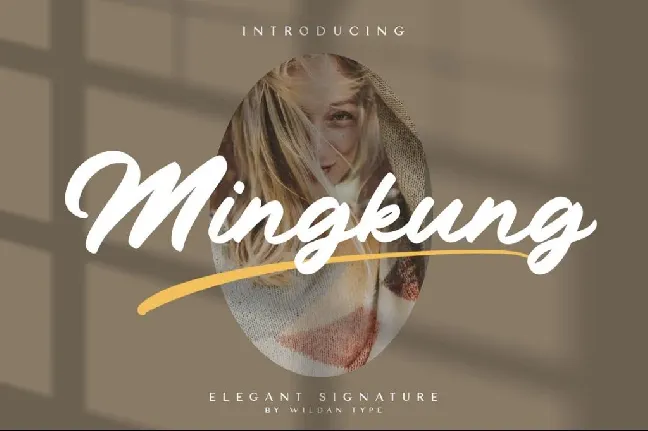 Mingkung (Demo) font