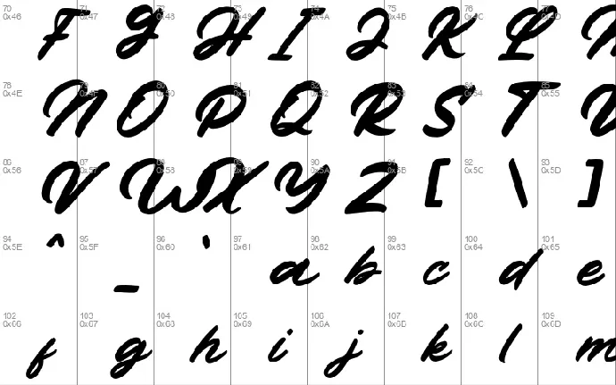 Mingkung (Demo) font