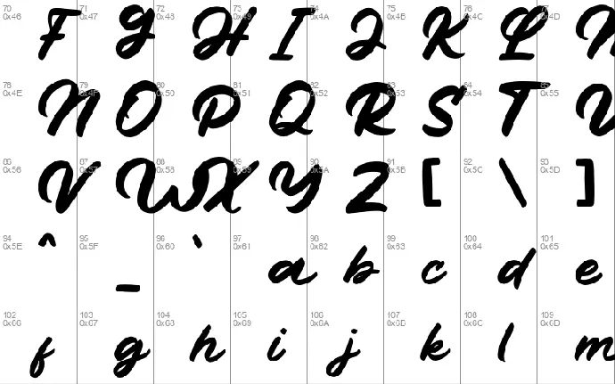 Mingkung (Demo) font