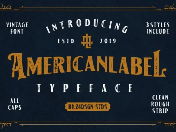 American Typeface font