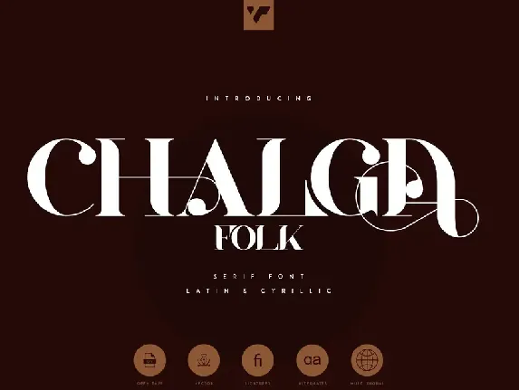 Chalga Folk Demo font