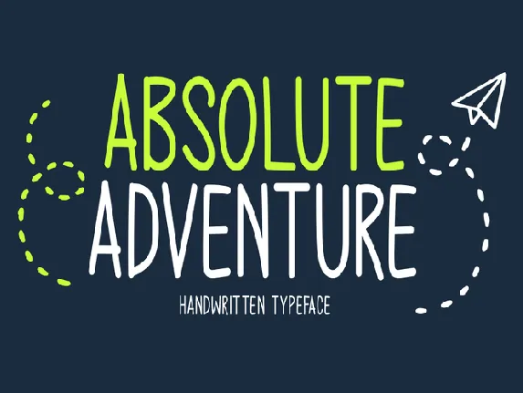 Absolute Adventure font