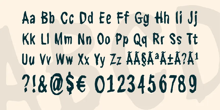 Kasuaari kirjastossa font