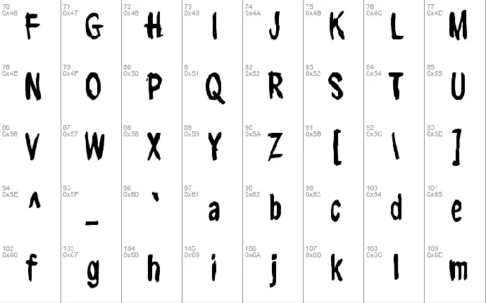 Kasuaari kirjastossa font