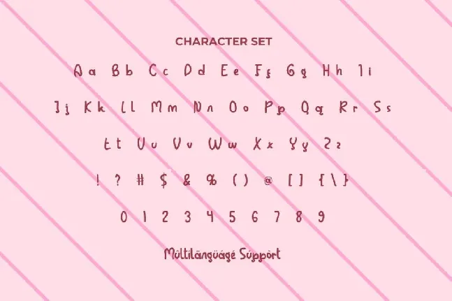 BubblyGummyDemo font