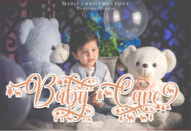 Maria-Christmas font