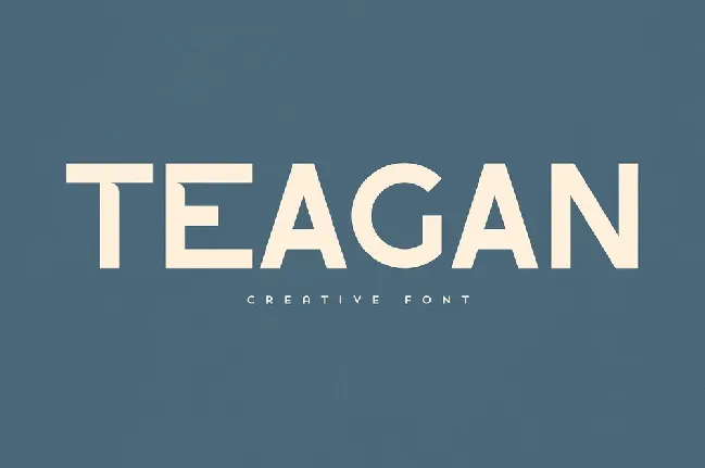 Teagan font