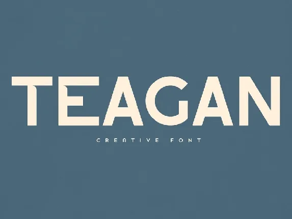 Teagan font