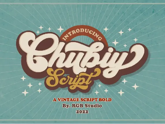 Chubiy font