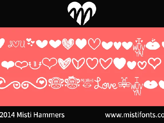 MF Love Dings font