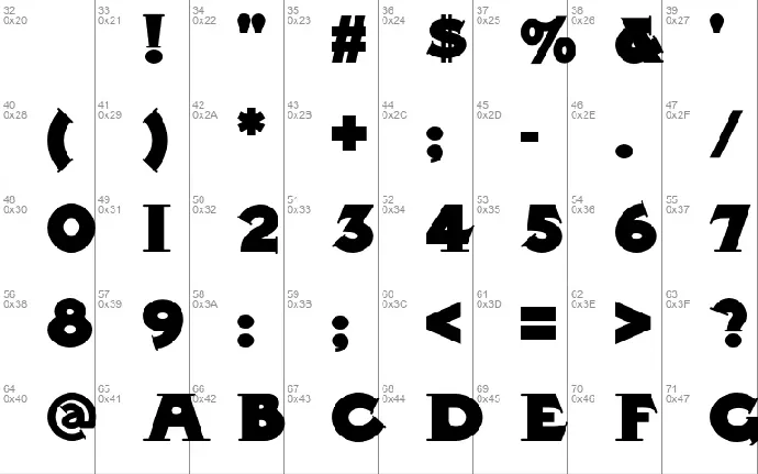 Midland Rail font