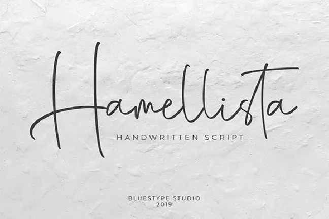 Hamellista Script font