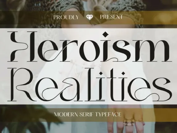 Heroism Realities font