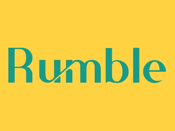 Rumble font