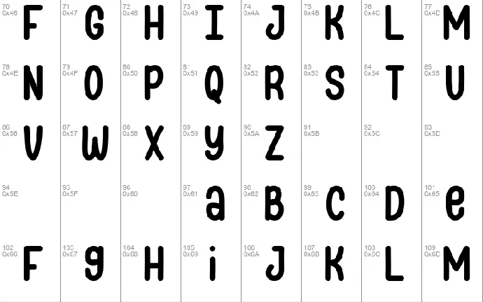 Lovena Pie font