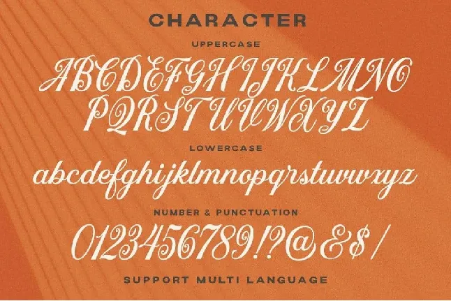 Morchain Script font