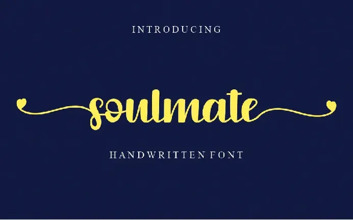 Soulmate font