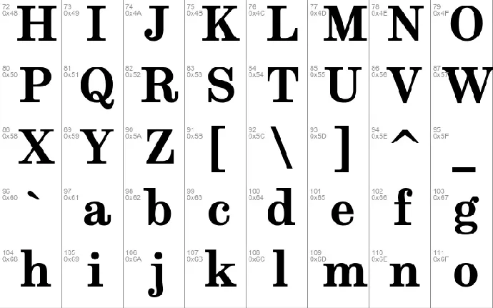 Munson font