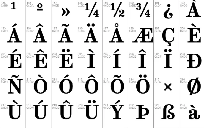 Munson font