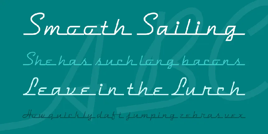 Dymaxion Script font