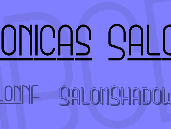 Monicas Salon font