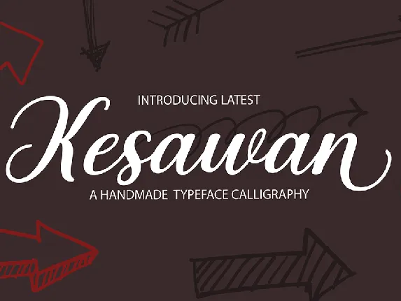 Kesawan Script font