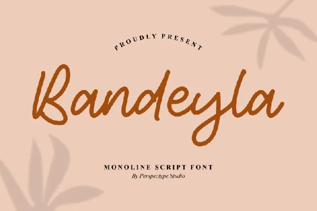 Bandeyla font