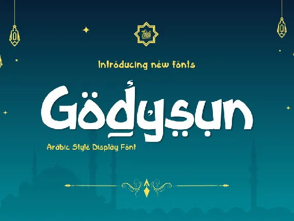 Godysun font