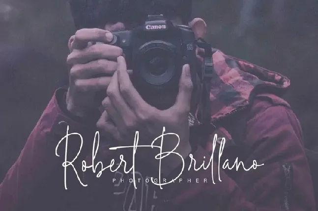 Master Photograph font