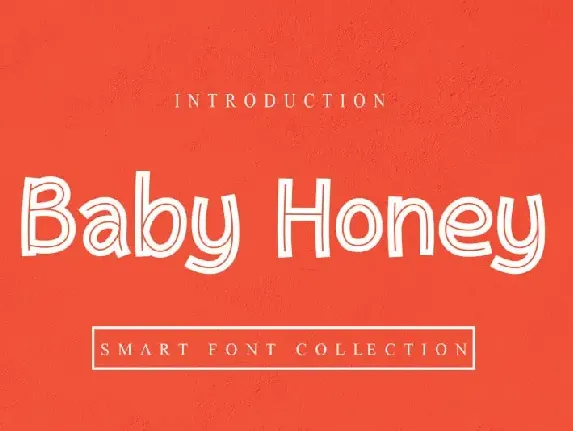 Baby Honey Display font